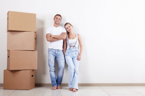 Man with van service helping a Sutton house move