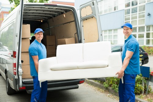Local van transport for furniture collection in Sutton