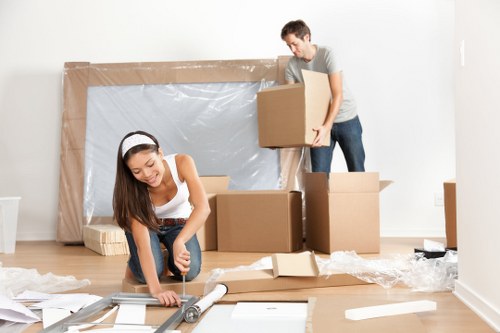 Removal van pricing for a Sutton flat move near the town centre