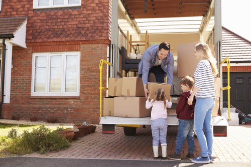 Moving truck service for a home relocation in Sutton