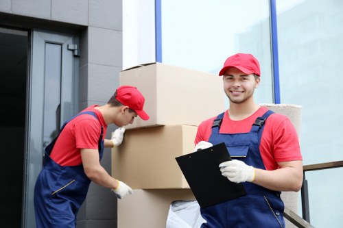 Removal team planning a house move in Sutton