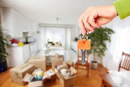 Removal van for household and business moves in Sutton