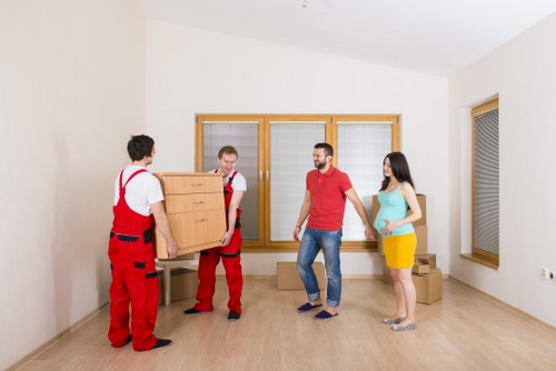 Office removal team planning a business move in Sutton