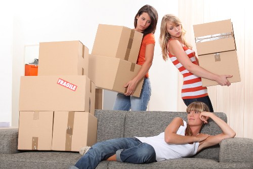 Professional removal van arranged for a Sutton property relocation