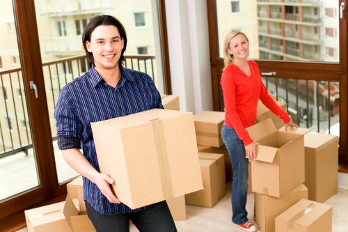 Local commercial moving team planning a business move in Sutton